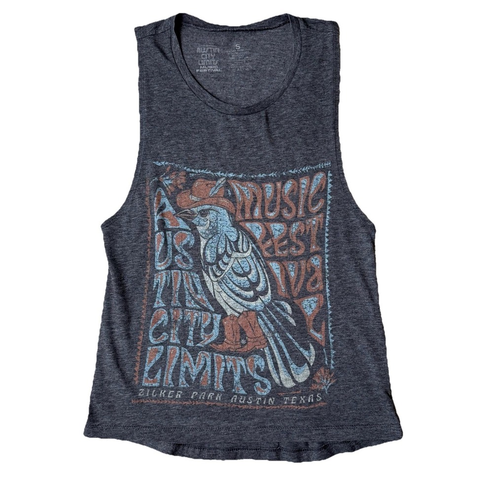 Austin City Limits Festival Tank Top Size Small ACL 2021 Summer Music Bands Rock